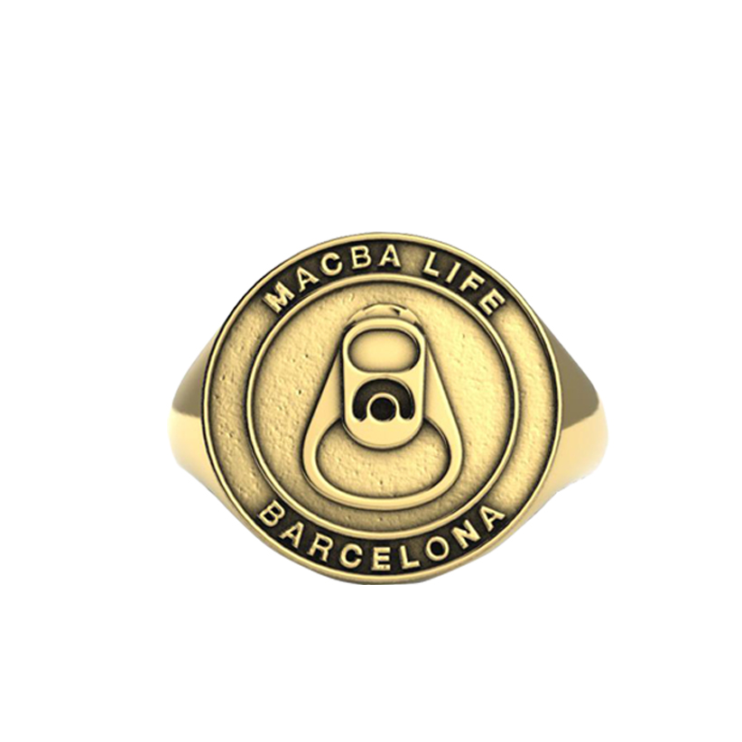 OG Logo Ring 2 Macba Life – Gold – Macba Life